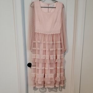 SALE Rachel Parcell Soft Pink Dress